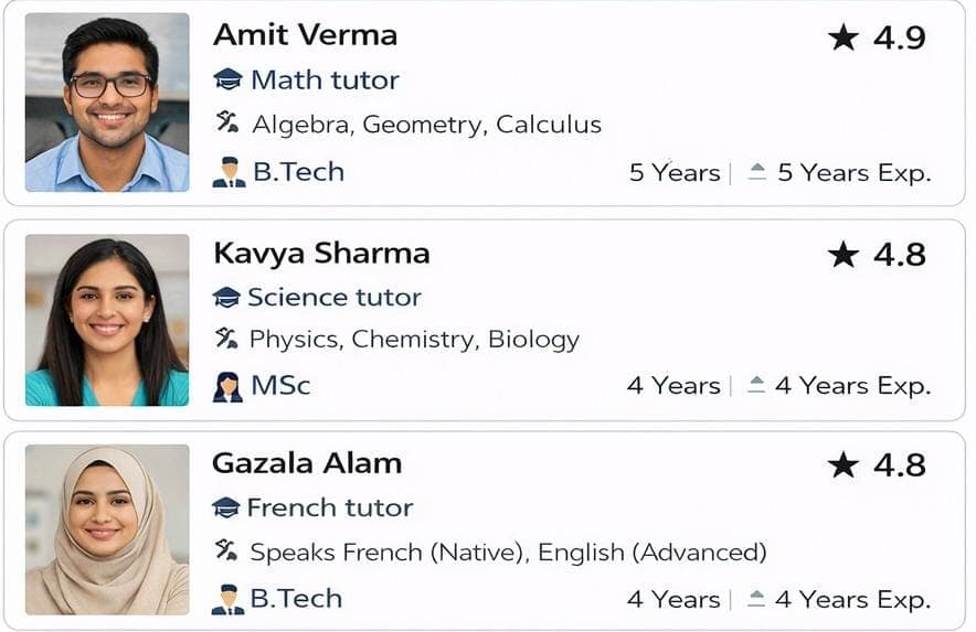 Choose the right teacher